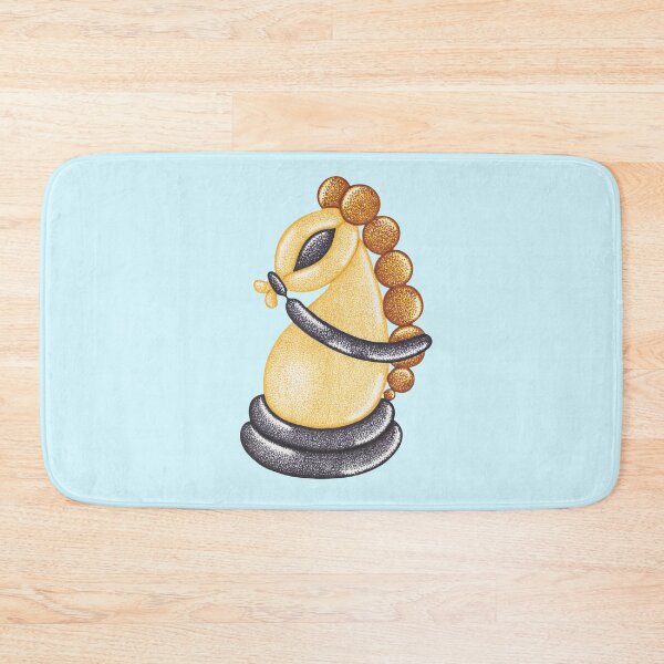 Item preview, Horse chess piece balloon animal pointillism painting designed and sold by MitoP.
