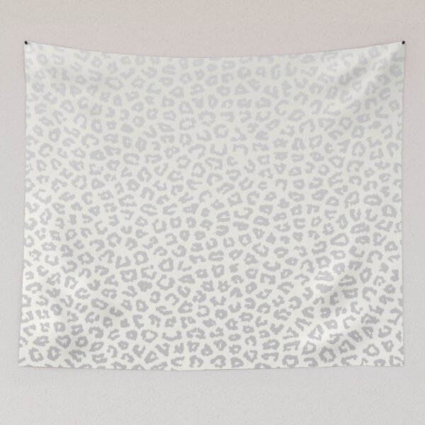 Item preview, Gray Ombre Animal Leopard Print  designed and sold by MarzStudio.