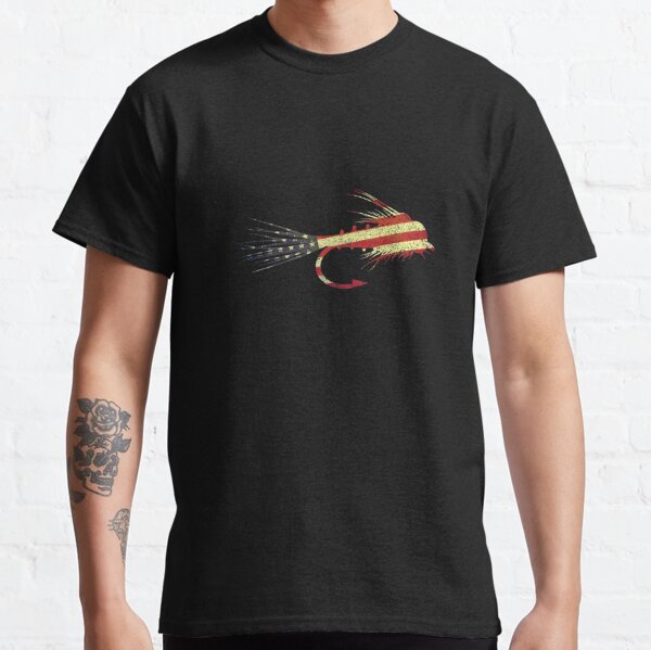 Retro Vintage Fly Fishing, Fly Fishing Lover Pullover Fishing Classic T-Shirt | Redbubble