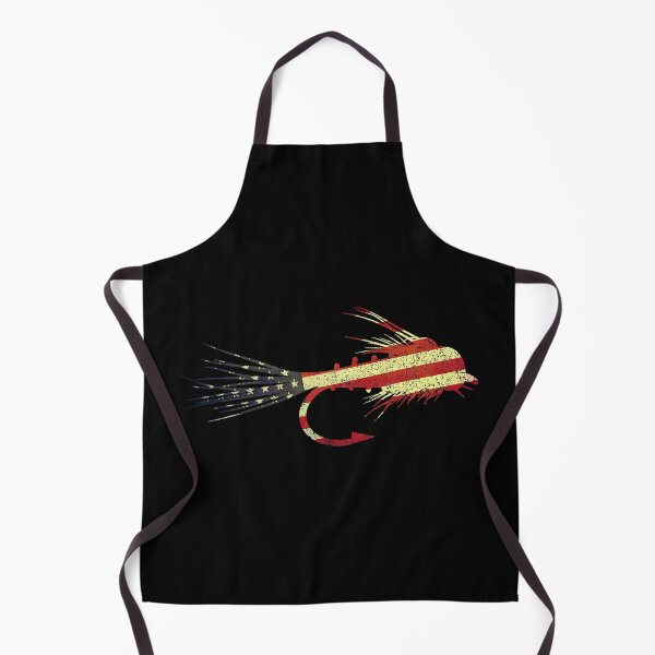 Item preview, Retro vintage fly fishing us flag, fly fishing lovers gift designed and sold by Space Art.