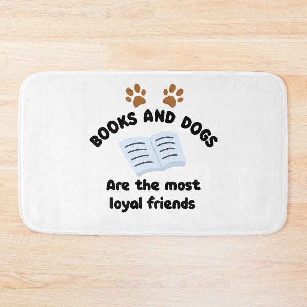 Item preview, Dogs and books are the most loyal friends designed and sold by bumperapparels.