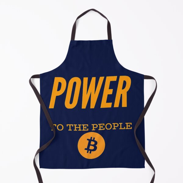 Item preview, Power to the people (Bitcoin) designed and sold by Bouzdesigns.