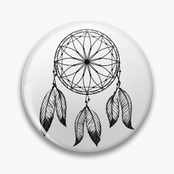 Item preview, Yoga - Dreamcatcher native american art with feather designed and sold by BLucknerDesign.