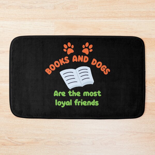 Item preview, Dogs and books are the most loyal friends. orange/green designed and sold by bumperapparels.