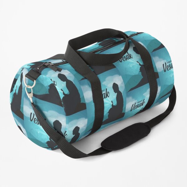 Mandala element spiritual harmony tribal Duffle Bag