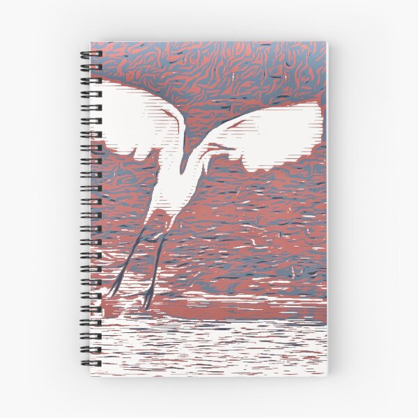 Item preview, Crane in Red designed and sold by brunoanjoloart.