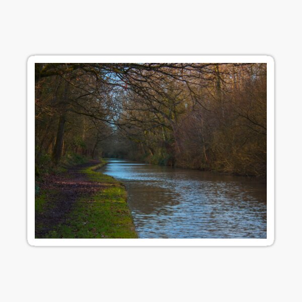 Item preview, Canal under Cover in the winters sun designed and sold by Avril Harris.