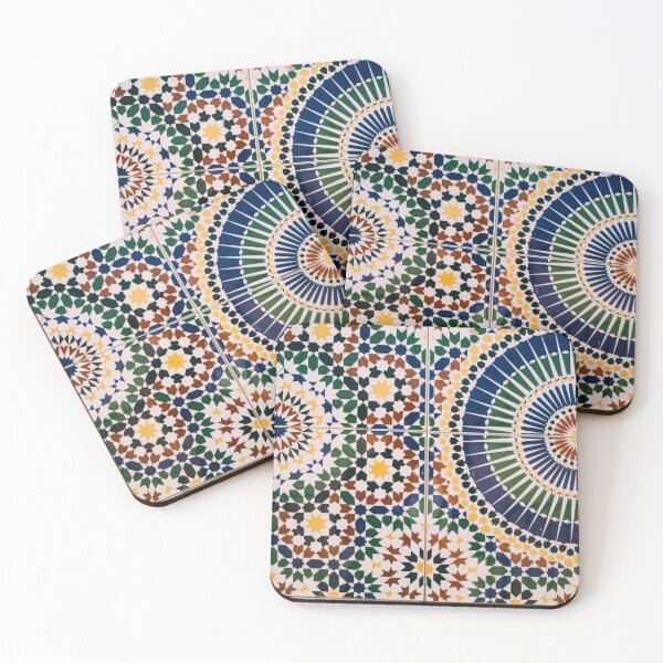 Item preview, Colorful Moroccon Tiles designed and sold by ppolecho.