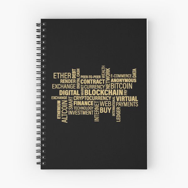 Item preview, Bitcoin BTC Crypto Currency Words Blockchain Hodl Altcoin Gift designed and sold by Style4You24.