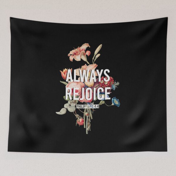 Item preview, Always Rejoice Philippians 4:4 designed and sold by KA DESIGNS.