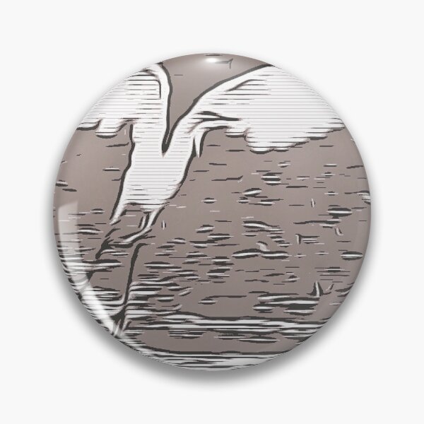 Item preview, Crane in Brown designed and sold by brunoanjoloart.
