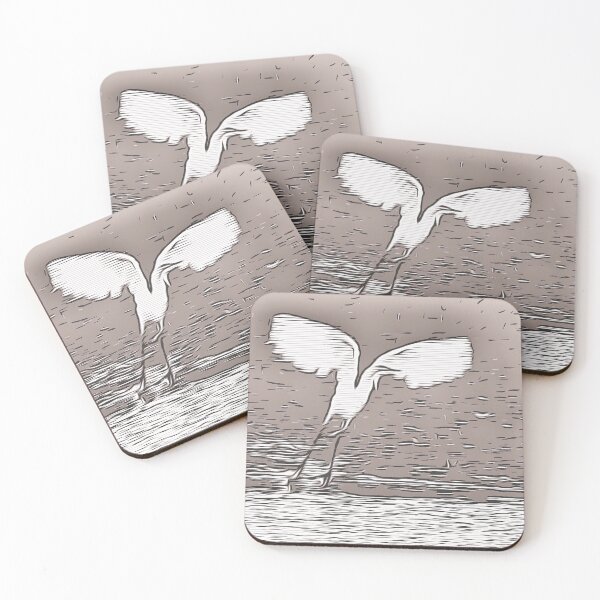 Item preview, Crane in Brown designed and sold by brunoanjoloart.