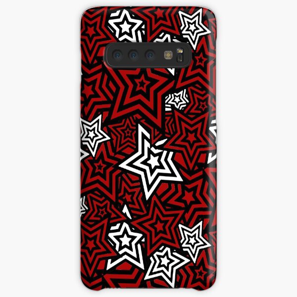 Persona 5 Royal Phantom Thief Star Mask Pattern Samsung Galaxy Snap Case