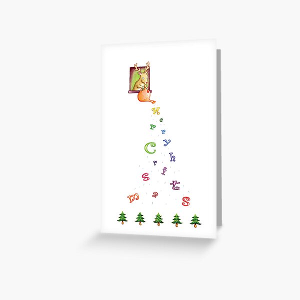 Drops of Christmas Greeting Card