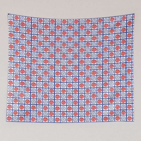 Item preview, Flower bed pattern designed and sold by mabhanzi.