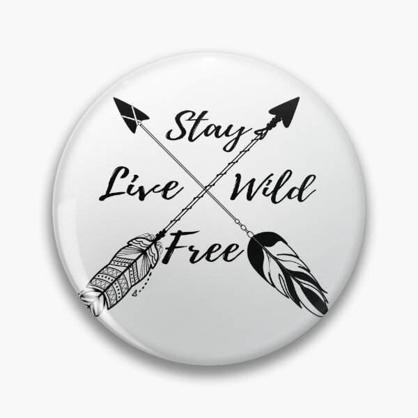 Item preview, Yoga - Stay Wild - live free - boho arrow indians designed and sold by BLucknerDesign.