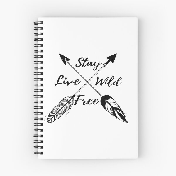 Item preview, Yoga - Stay Wild - live free - boho arrow indians designed and sold by BLucknerDesign.