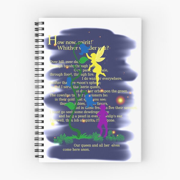 Item preview, en términos no inciertos.
Líneas de la famosa obra de William Shakespeare: El sueño de una noche de verano. designed and sold by Julian Greystoke.
