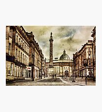 Textured Newcastle Upon Tyne Photographic Print