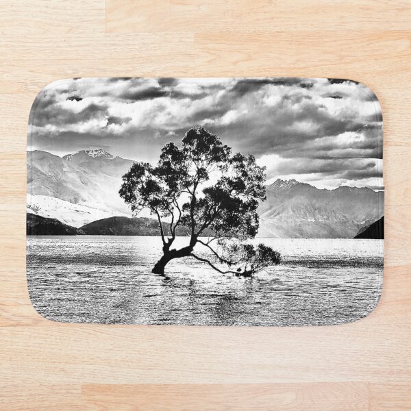 Item preview,  El árbol Wanaka en Nueva Zelanda parece flotar en el lago. designed and sold by MazGhani.