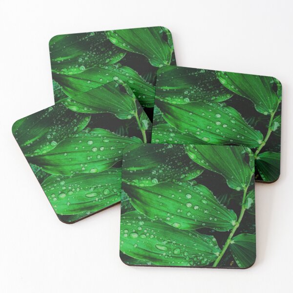 Item preview, Cool Raindrops Leaves Raindrop Pattern Mask  designed and sold by Memituss.
