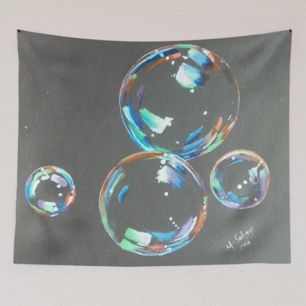 Item preview, Bubbles Painting designed and sold by Sabayi.