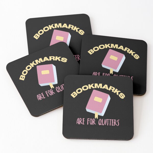 Item preview, Bookmarks are for quitters designed and sold by bumperapparels.