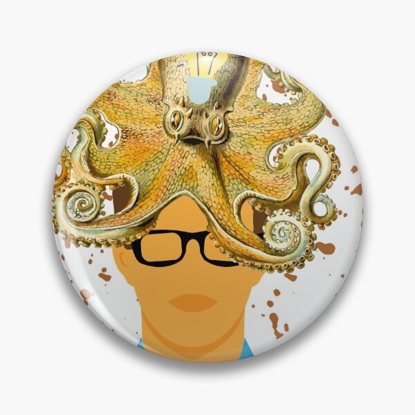 Item preview, Brainy Octopus designed and sold by clazzyteez.