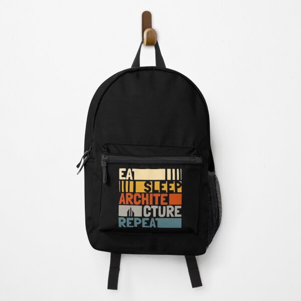 Eat Sleep Architecture Repeat Funny Backpack