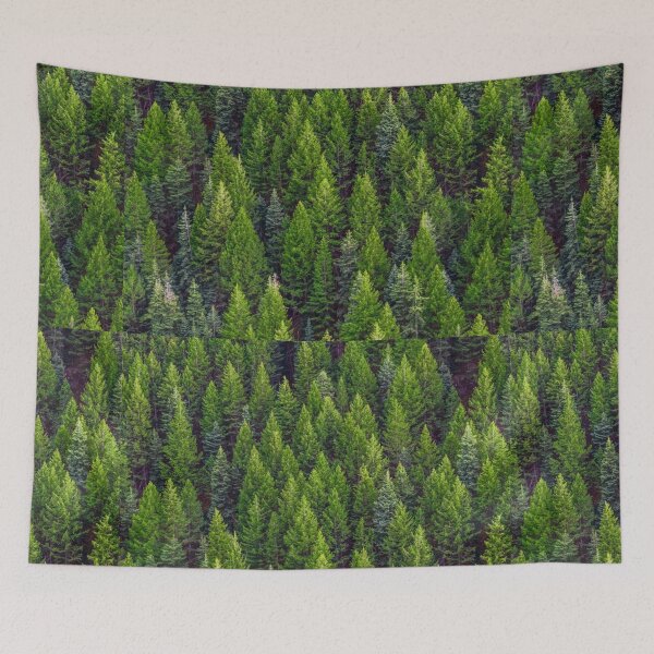 Item preview, Cool Pattern Mask Pine trees  designed and sold by Memituss.