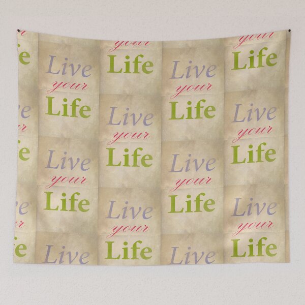 Item preview, Vive tu vida (papel) designed and sold by Steve Anderssen.