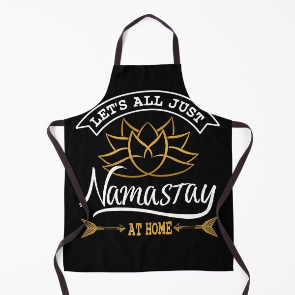 Item preview, Yoga - Let's all just Namastay at home - Namaste Lotus Flower 1 designed and sold by BLucknerDesign.