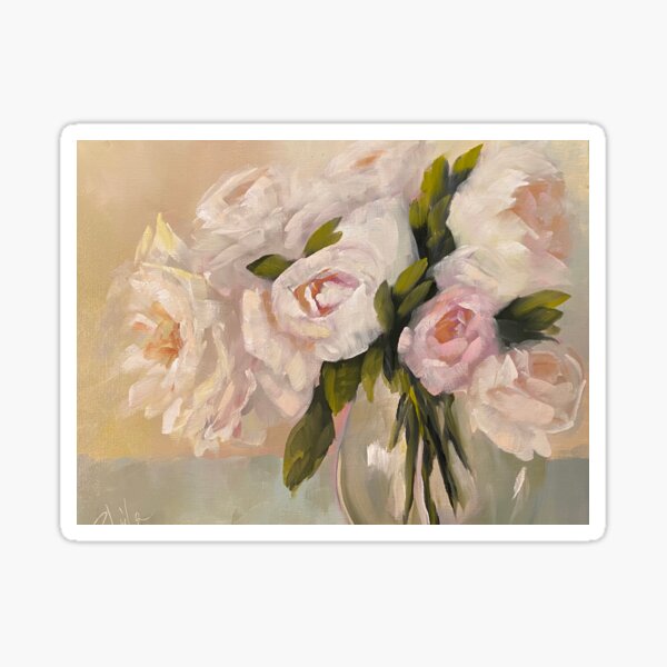 Sunshine on Roses Sticker