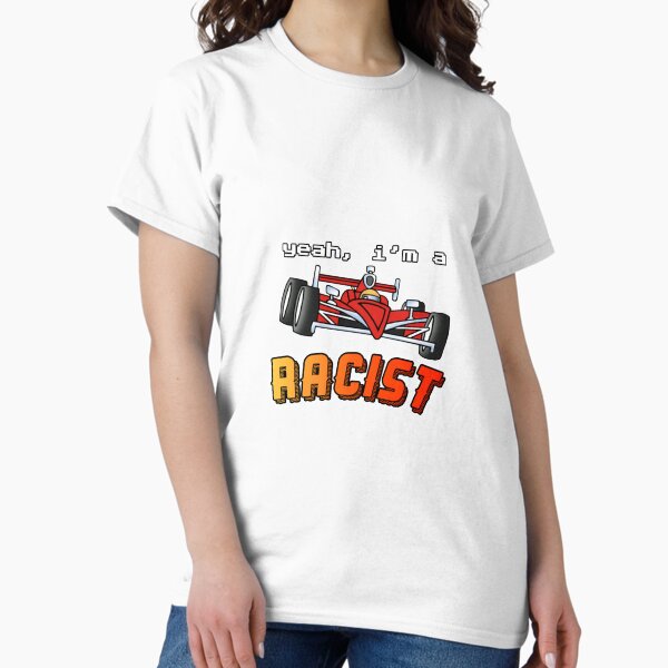 Item preview, yeah i'm a racist satire sticker designed and sold by funkokirby.
