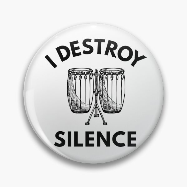 Item preview, I Destroy Silence With My Conga designed and sold by PayoutStream.