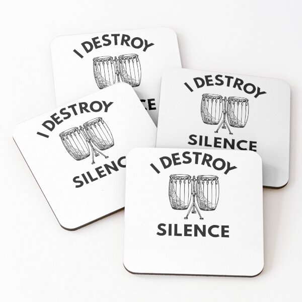 Item preview, I Destroy Silence With My Conga designed and sold by PayoutStream.