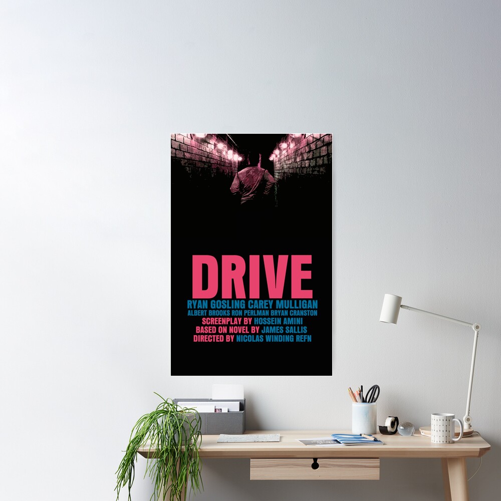 Personalized Drive Movie Poster Customized Art Available as Poster