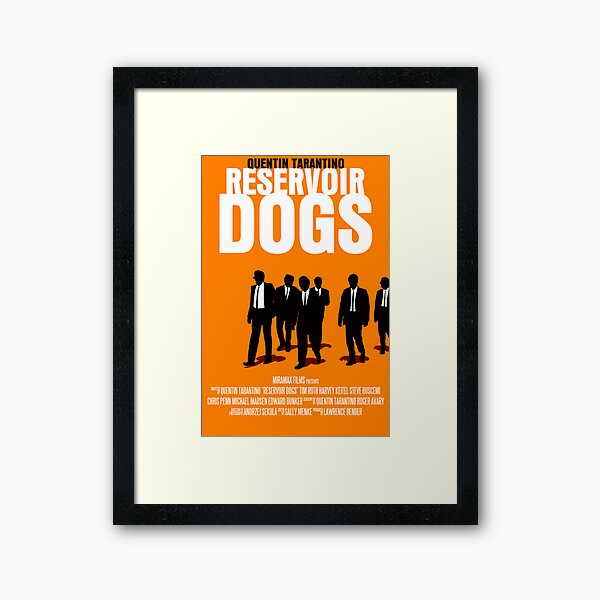 Reservoir Dogs Movie Poster Framed Art Print
