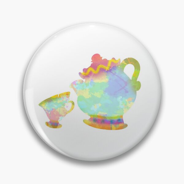 Item preview, Teapot and Cup Inspired Silhouette designed and sold by ShadowsInspired.