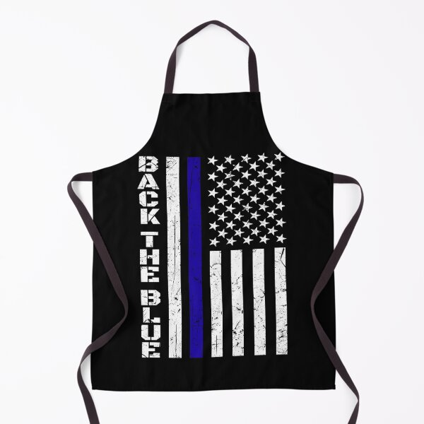 Item preview, Back The Blue Police Flag designed and sold by MagicBoutique.