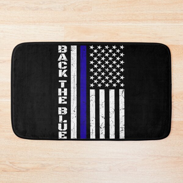 Item preview, Back The Blue Police Flag designed and sold by MagicBoutique.
