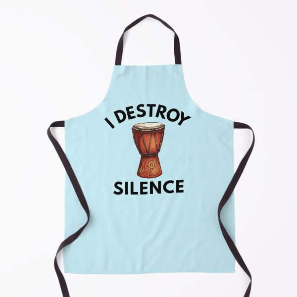 Item preview, I Destroy Silence With My Djembe designed and sold by PayoutStream.