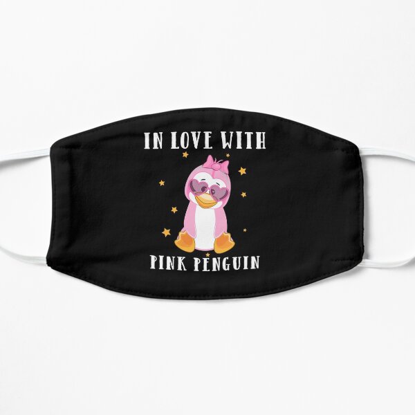 In love with the pink penguin Mask