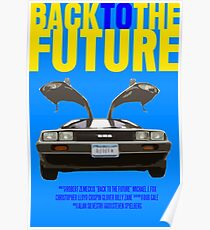 Back To The Future Movie Poster Poster