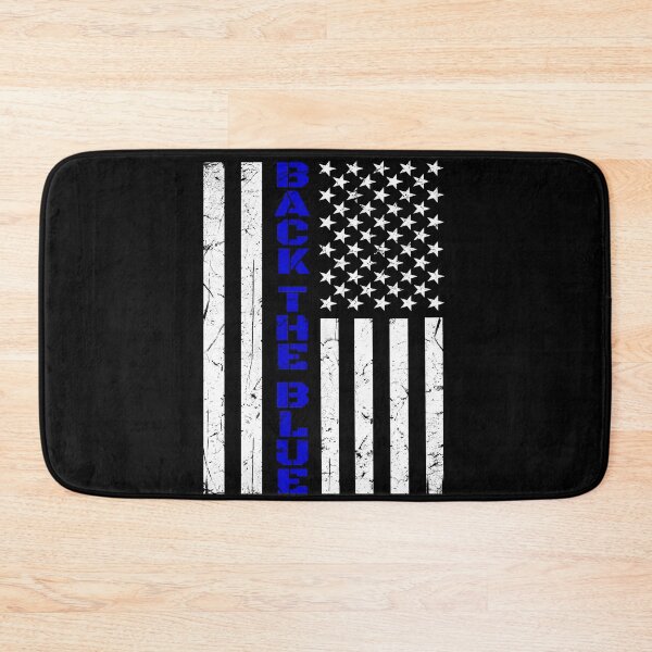 Item preview, Back The Blue Police Flag designed and sold by MagicBoutique.