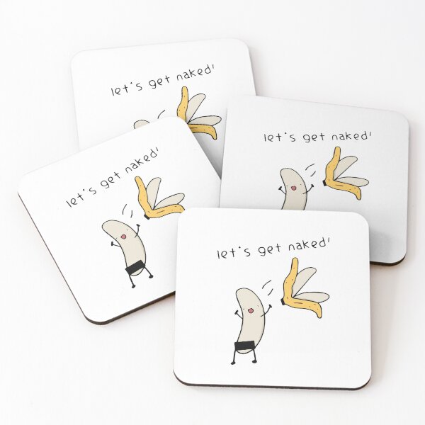 Item preview, Let's Get Naked - Banana Undressing designed and sold by Knity.