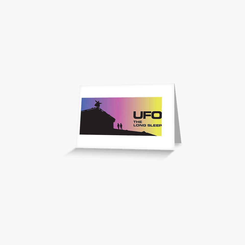 Poort plannen Aan UFO 'The Long Sleep'" Greeting Card by RichardFarrell | Redbubble