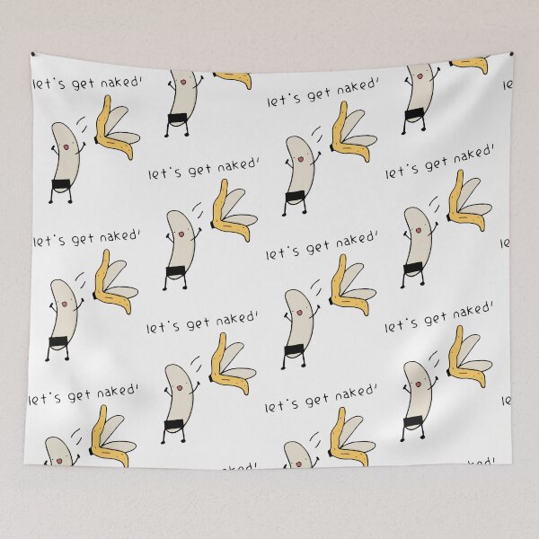 Item preview, Let's Get Naked - Banana Undressing designed and sold by Knity.