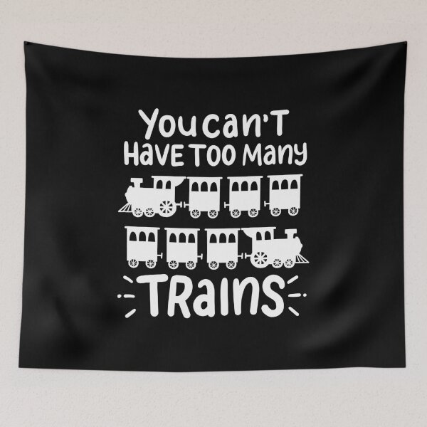 Item preview, You Can't Have Too Many Trains Locomotive Driver designed and sold by haselshirt.