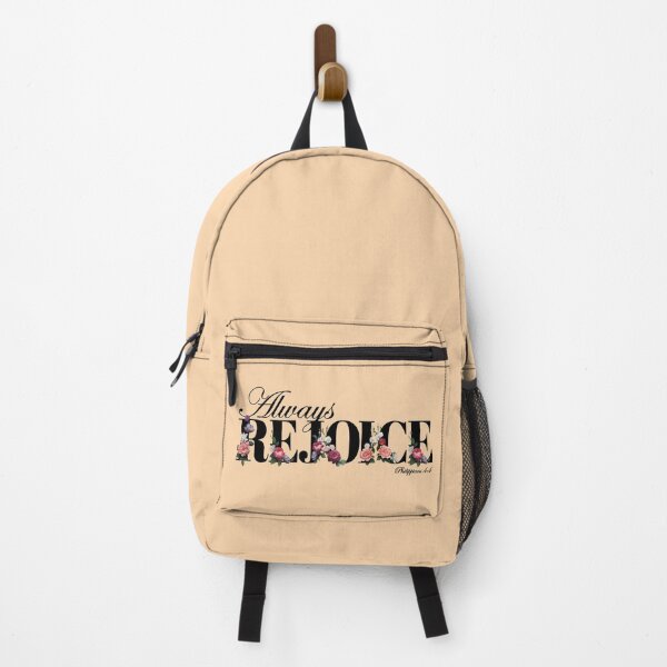 Item preview, Always Rejoice Bible verse Floral Font designed and sold by KA DESIGNS.
